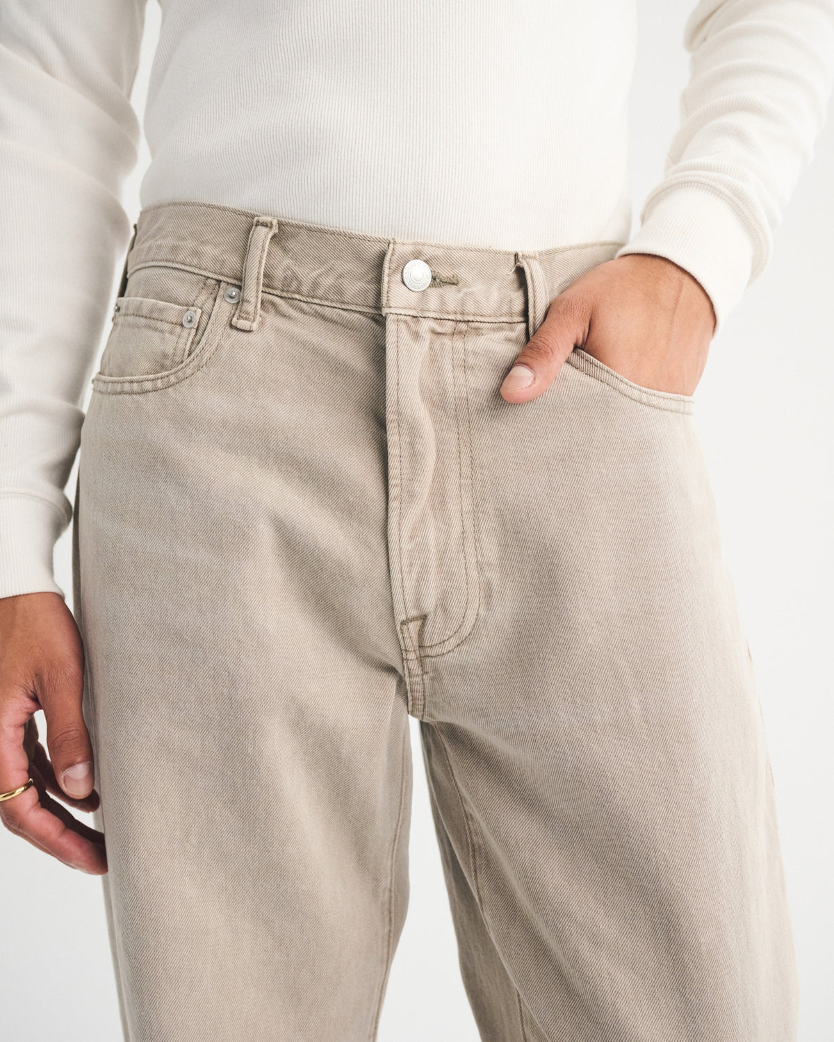 Abercrombie Relaxed Straight Jean