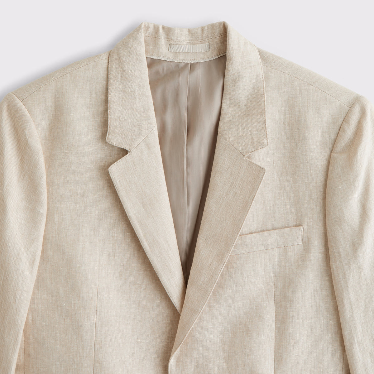 Abercrombie 100% Linen A&F Collins Slim Blazer