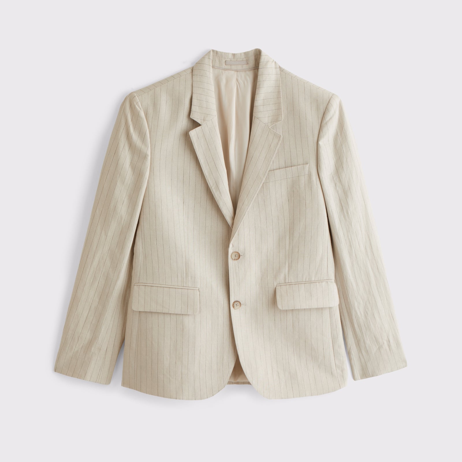 Abercrombie 100% Linen A&F Collins Slim Blazer