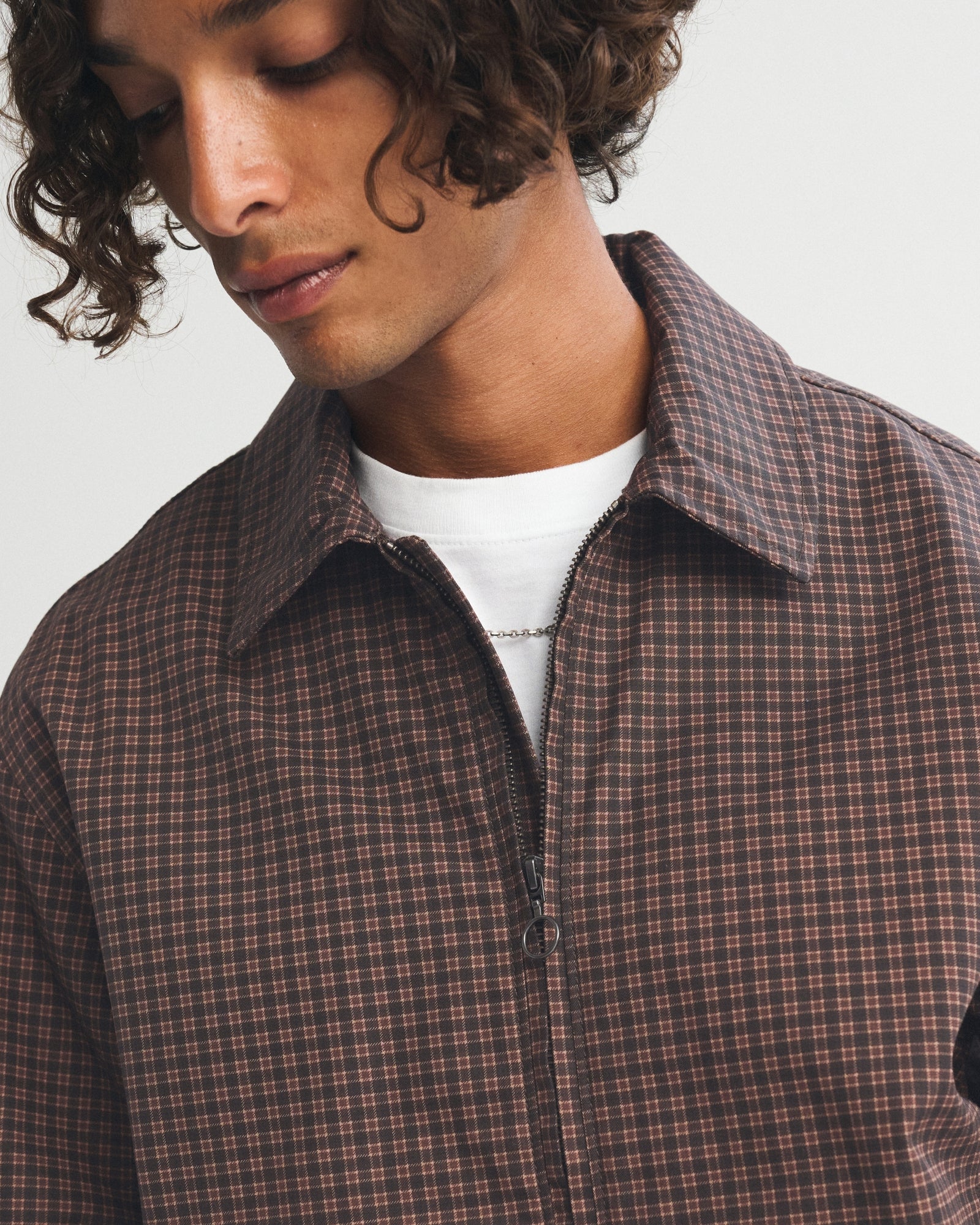 Abercrombie Denim Harrington Jacket