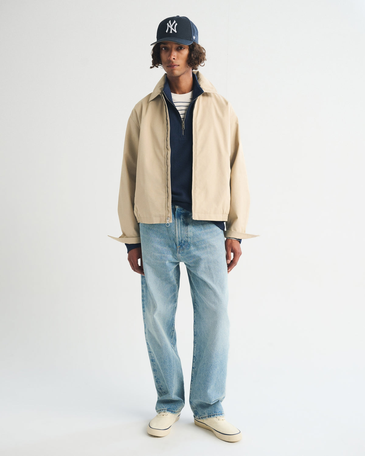 Abercrombie Denim Harrington Jacket