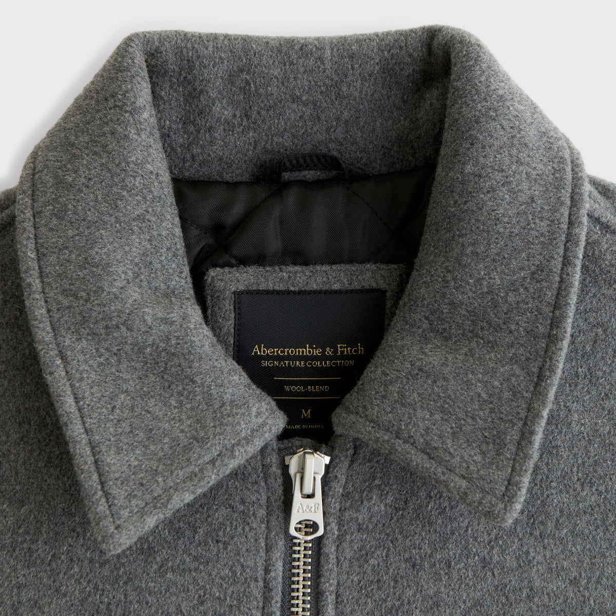 Abercrombie Wool-Blend Trucker Jacket