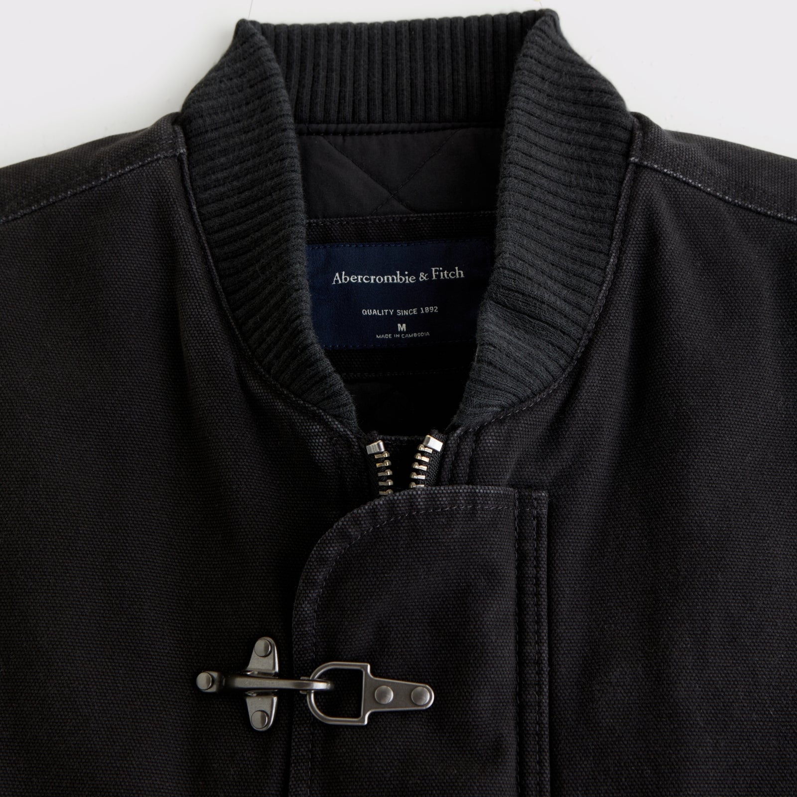 Abercrombie 100% Cotton Fireman Clasp Workwear Vest