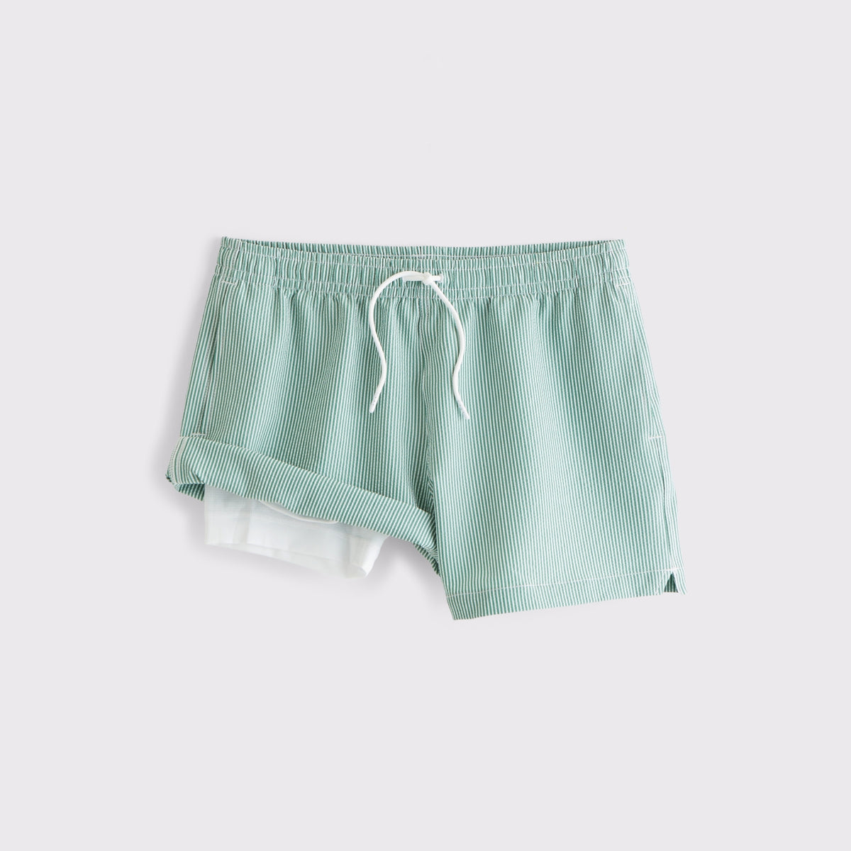 Abercrombie Pull-On Embroidered Swim Trunk