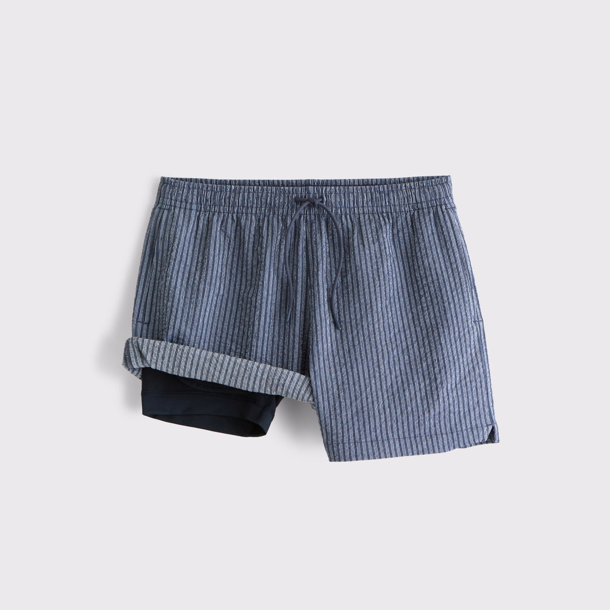 Abercrombie Pull-On Embroidered Swim Trunk