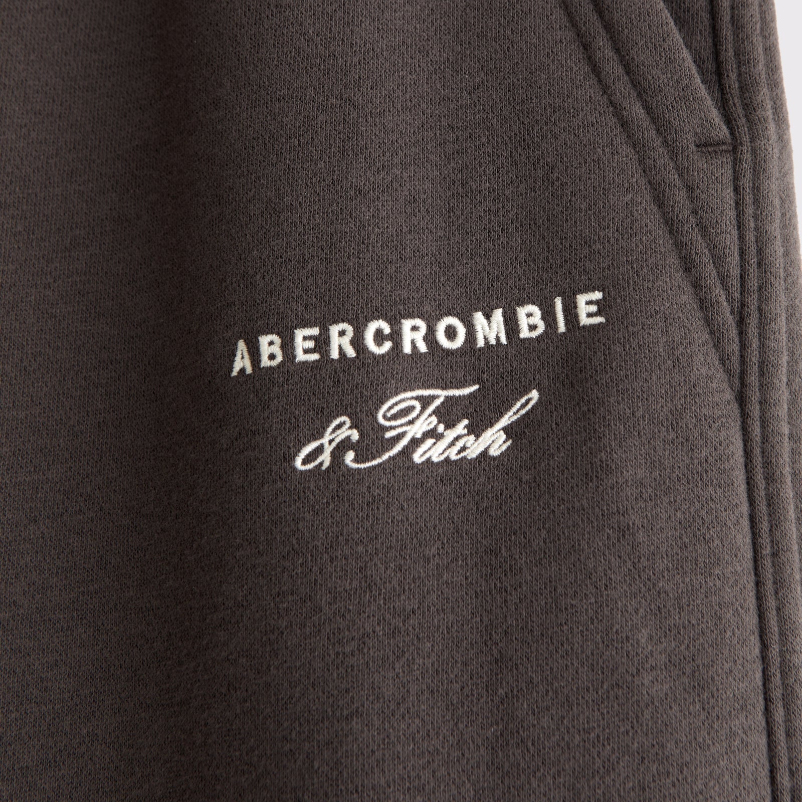 Abercrombie Essential Straight Open-Hem Sweatpant