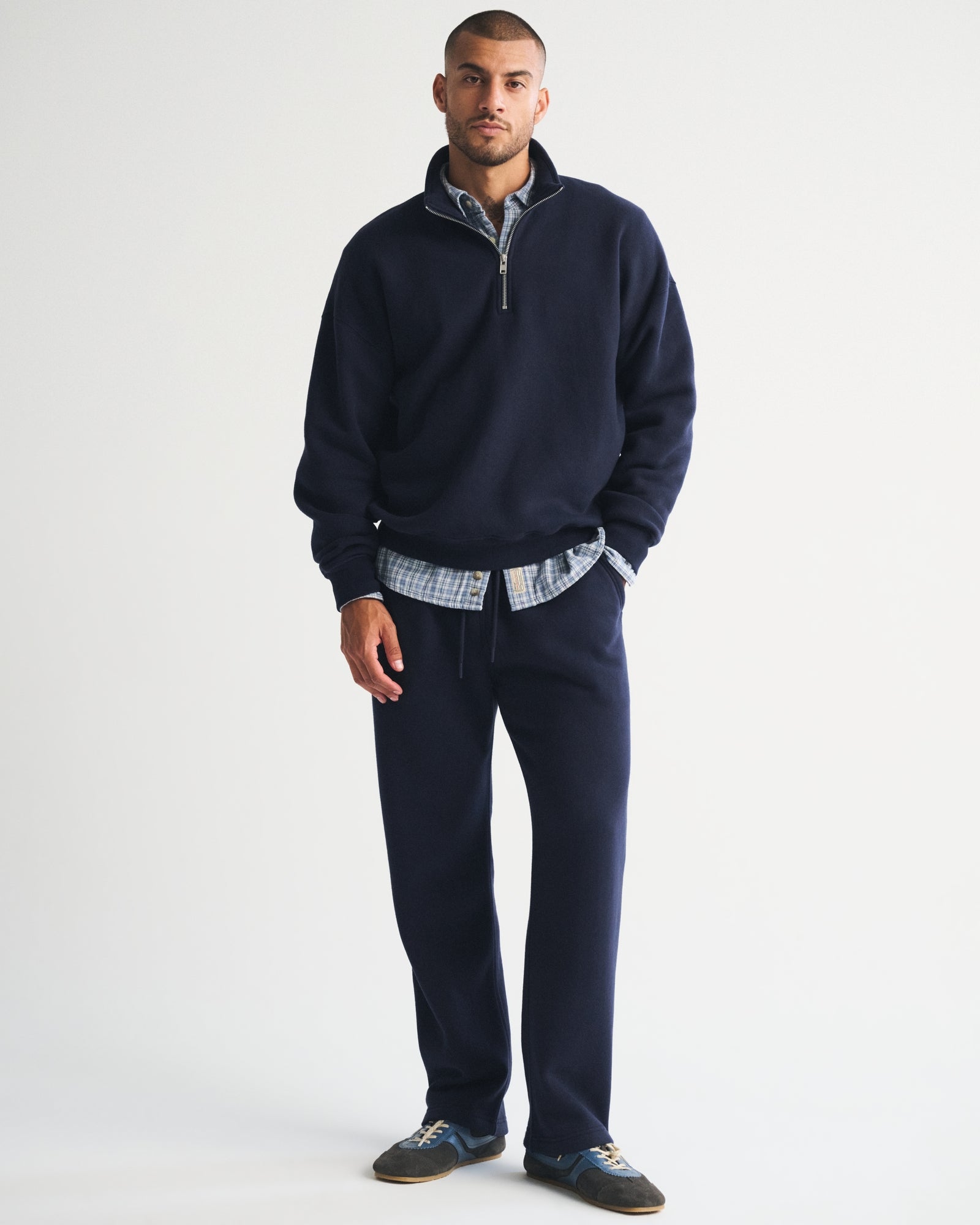 Abercrombie Essential Straight Open-Hem Sweatpant