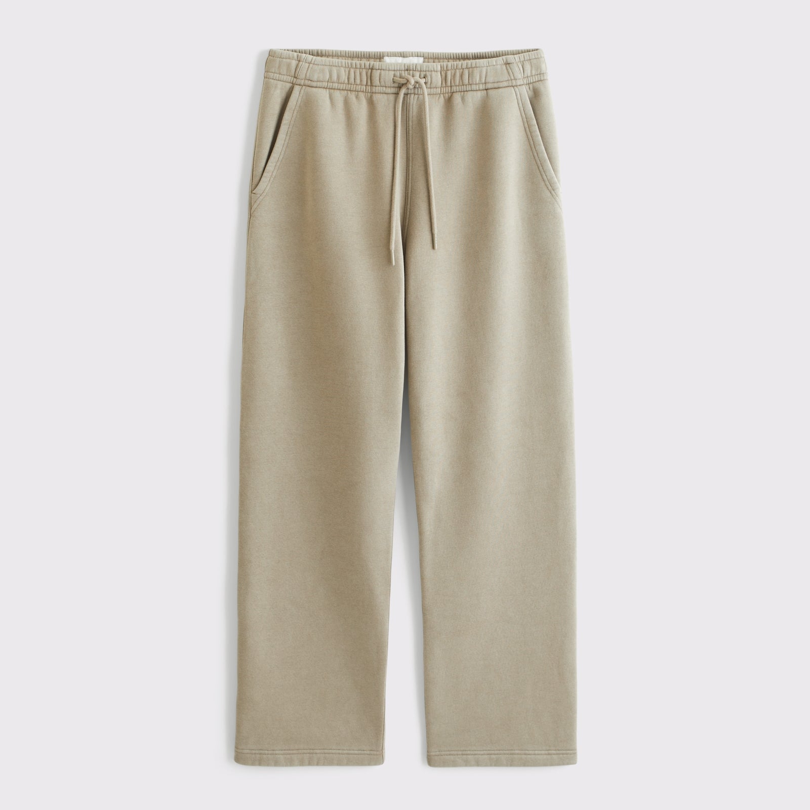 Abercrombie Essential Straight Open-Hem Sweatpant