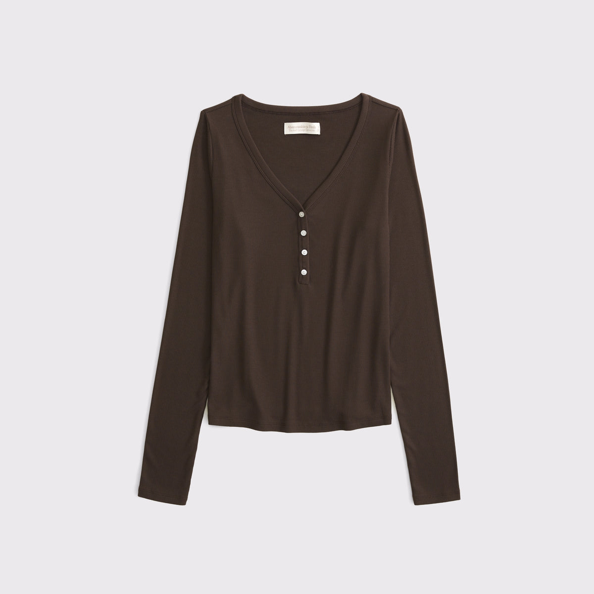 Abercrombie Modal-Blend Lounge Rib Henley