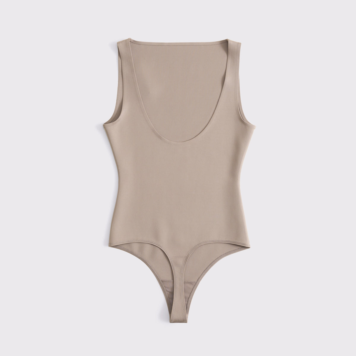 Abercrombie Sculpt Matte Seamless Slash Scoop-Back Bodysuit