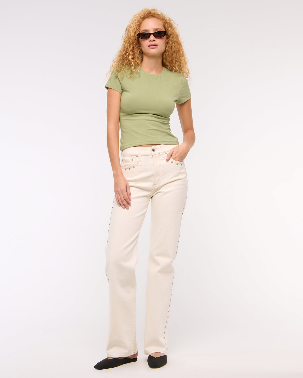Abercrombie Double-Lined Baby Tee