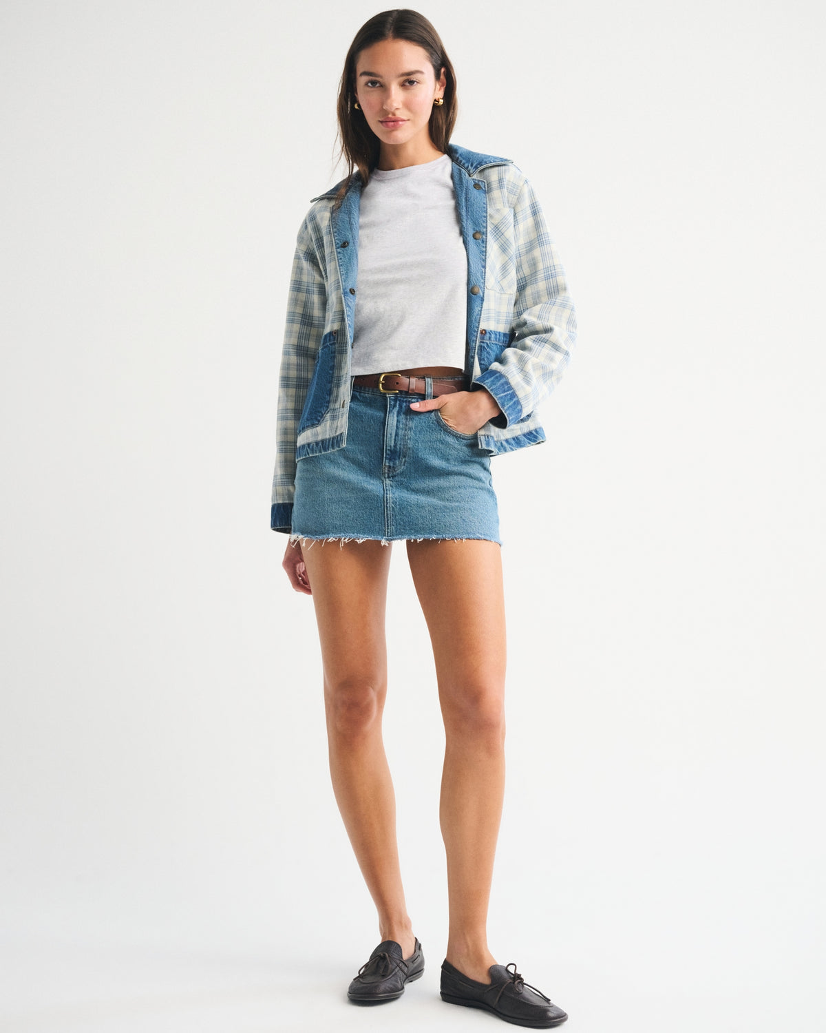 Abercrombie Essential Polished Skimming Tee