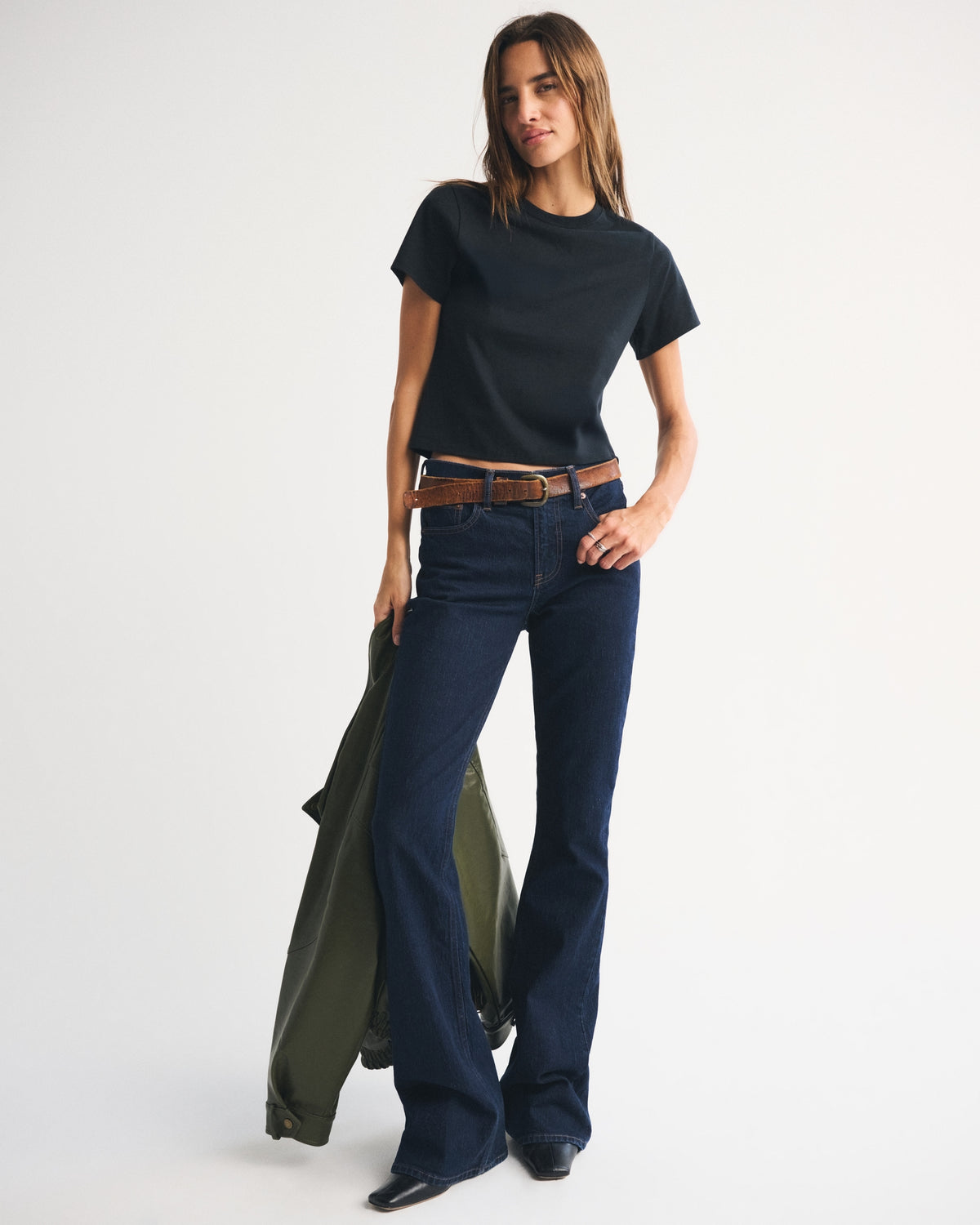 Abercrombie Essential Polished Skimming Tee