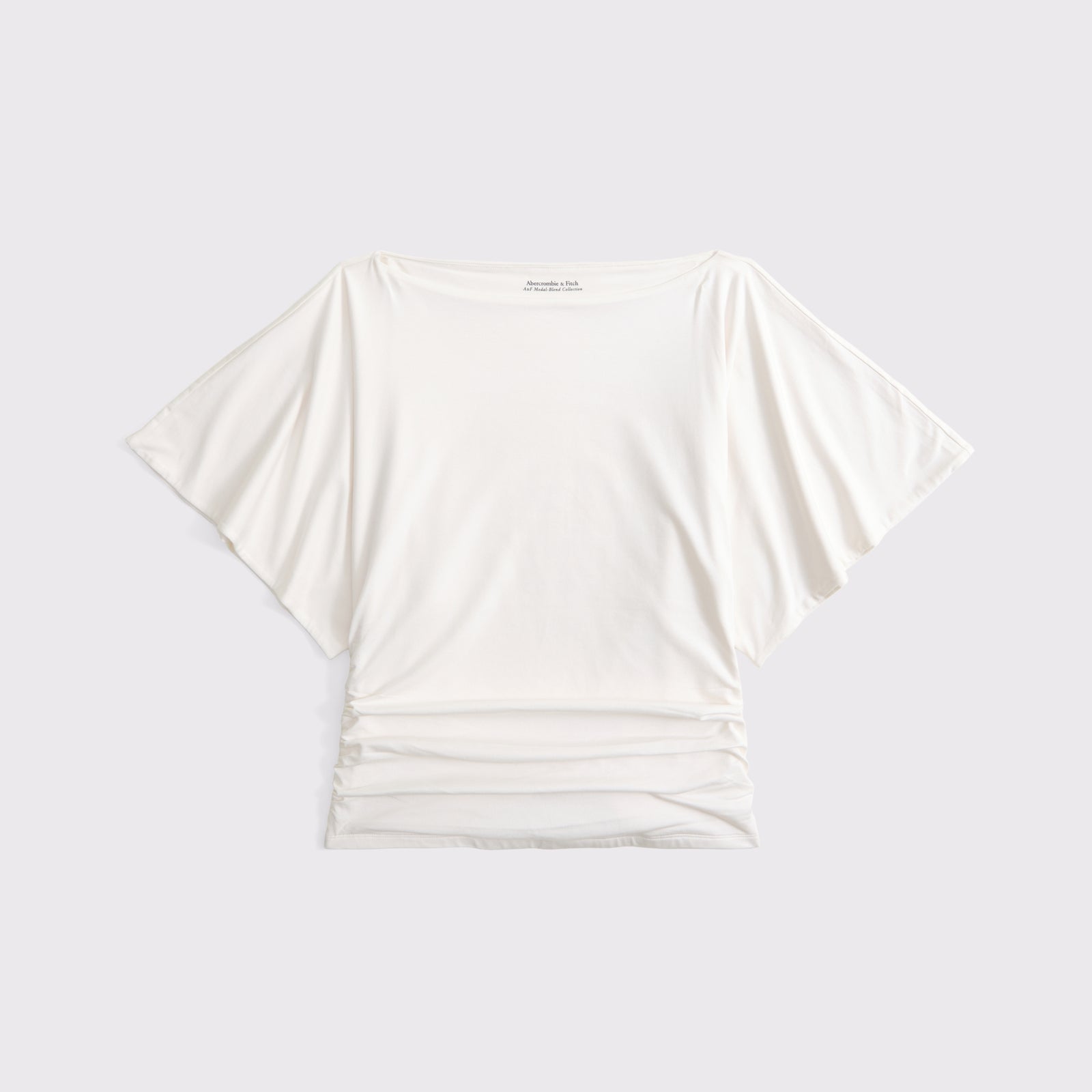 Abercrombie Flutter Sleeve Slash Top