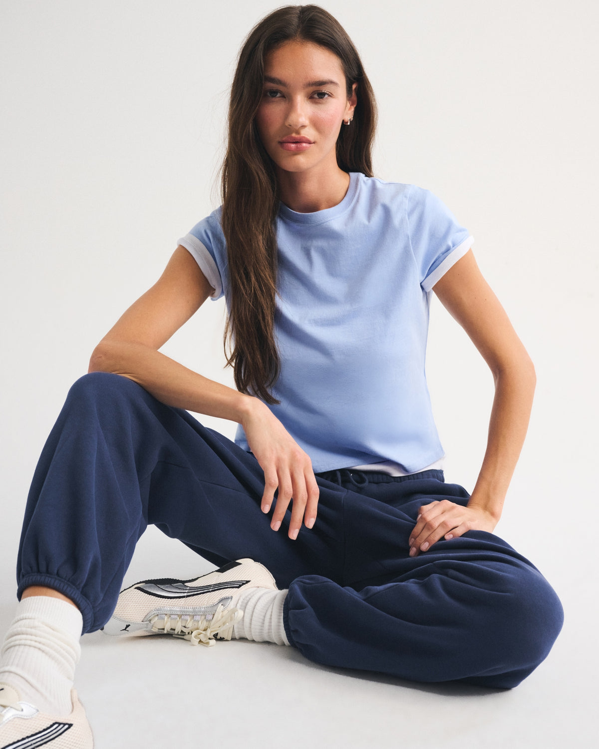 Abercrombie Essential Polished Skimming Tee