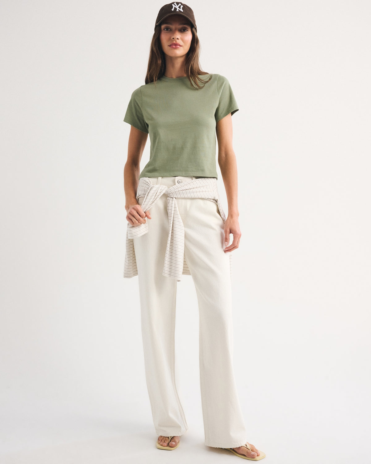 Abercrombie Essential Polished Skimming Tee