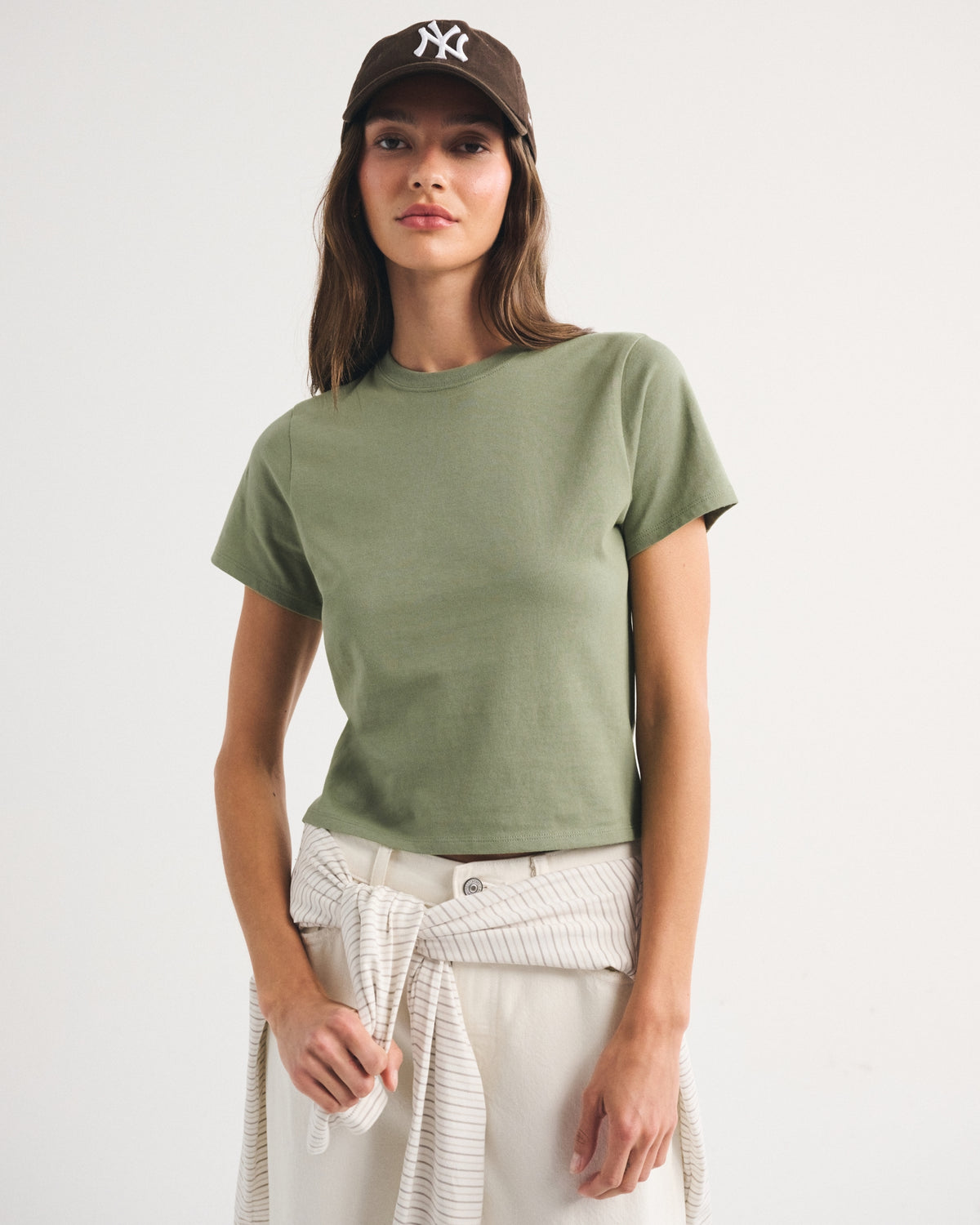 Abercrombie Essential Polished Skimming Tee