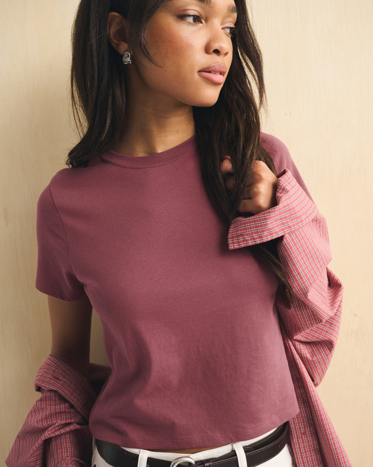 Abercrombie Essential Polished Skimming Tee