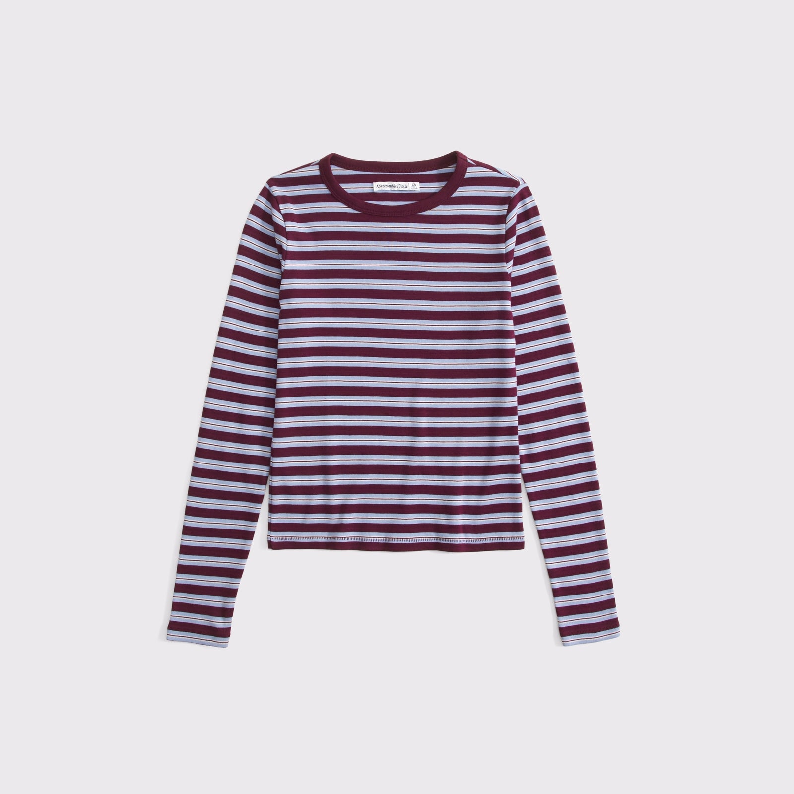 Abercrombie Long-Sleeve Tuckable Jersey Baby Tee