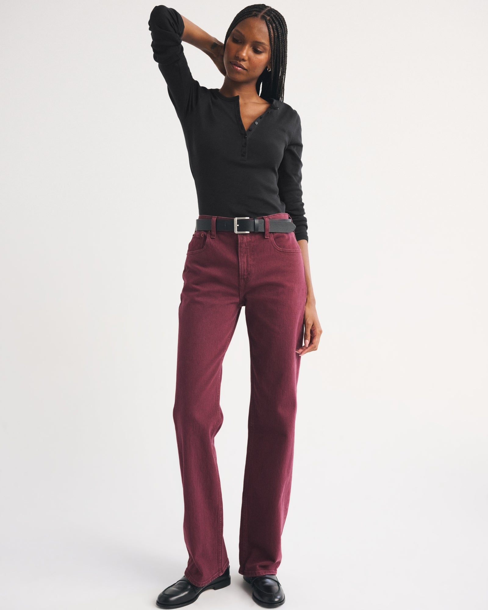 Abercrombie Long-Sleeve Henley
