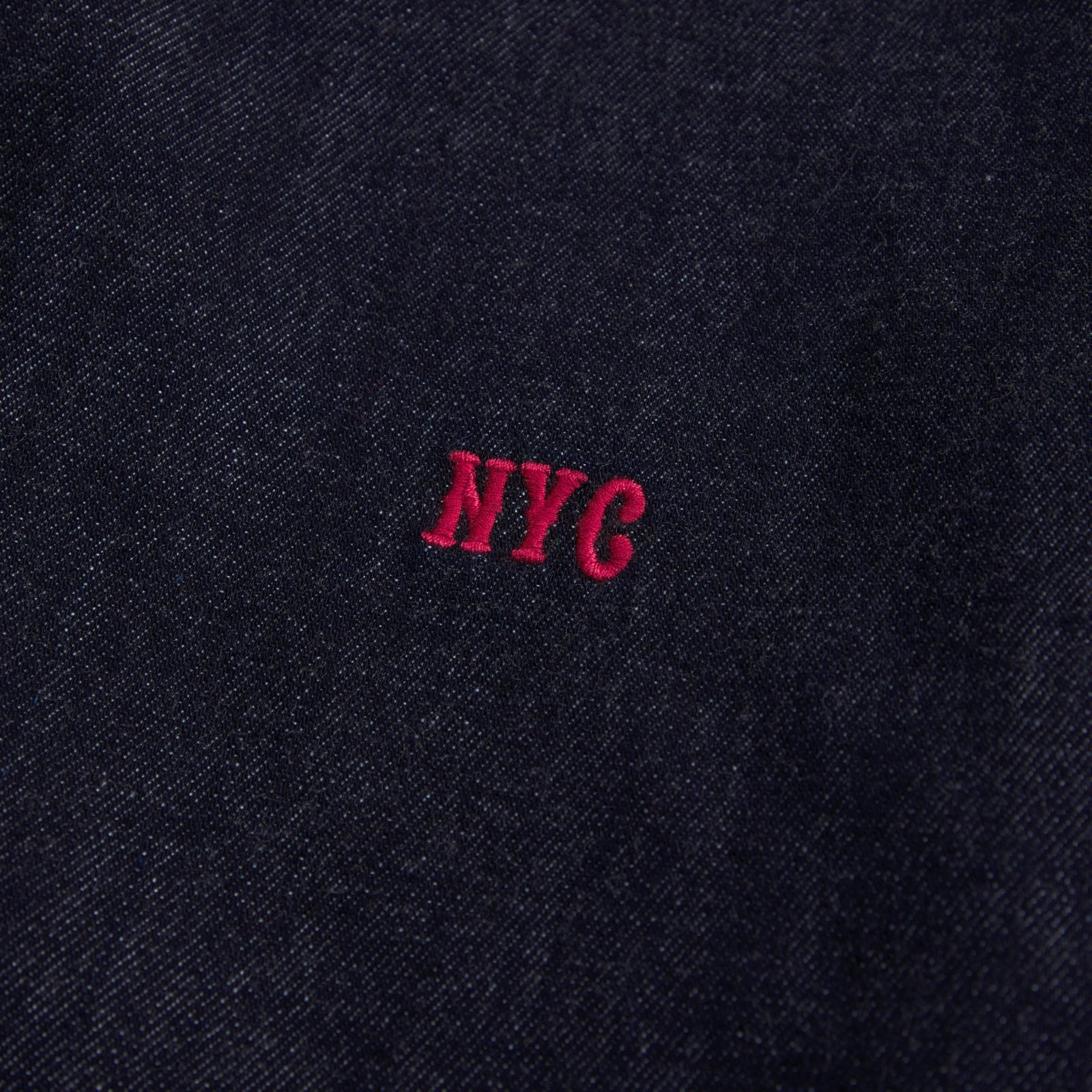 Abercrombie Abbode Oversized Embroidered Denim Shirt