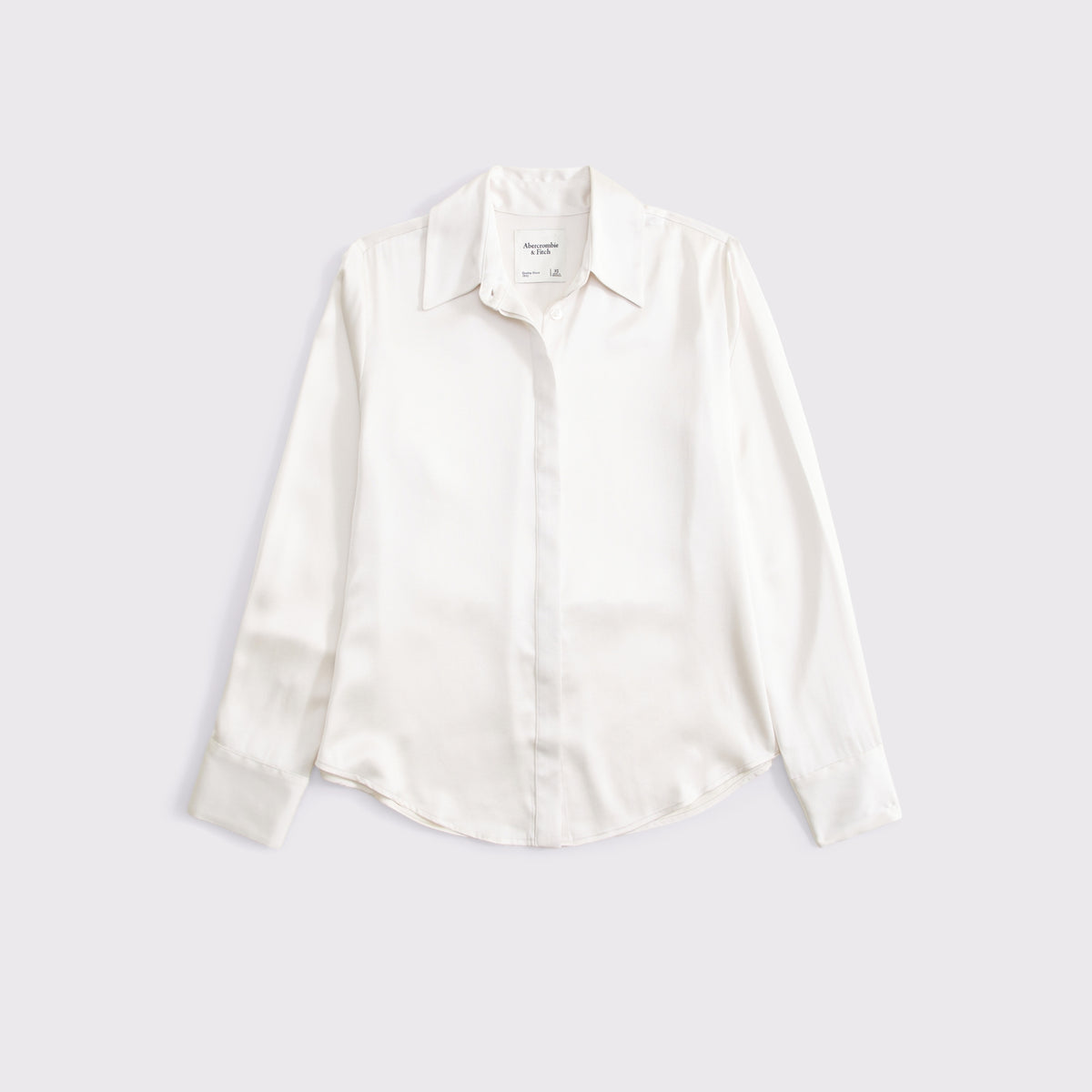 Abercrombie Satin Button-Through Shirt