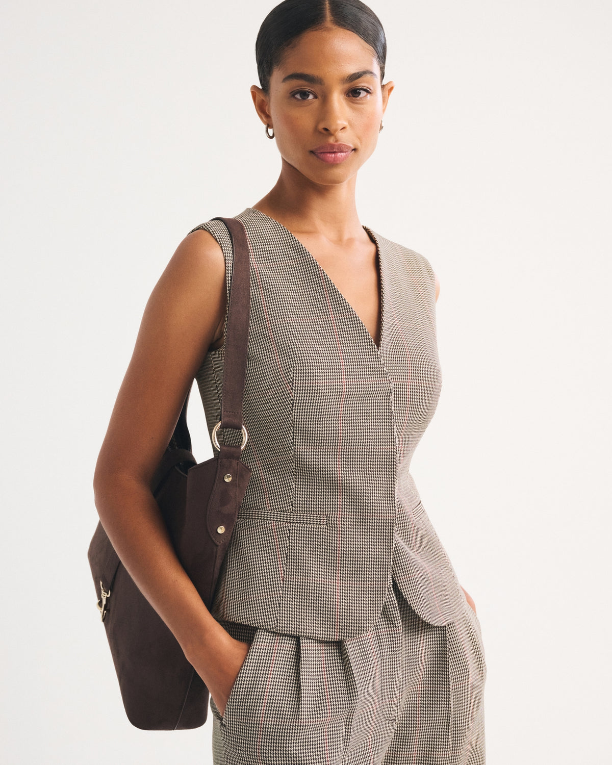 Abercrombie Tie-Back Suiting Vest
