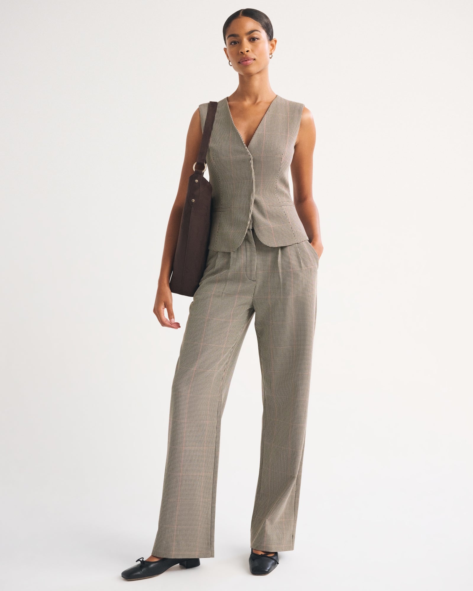 Abercrombie Tie-Back Suiting Vest