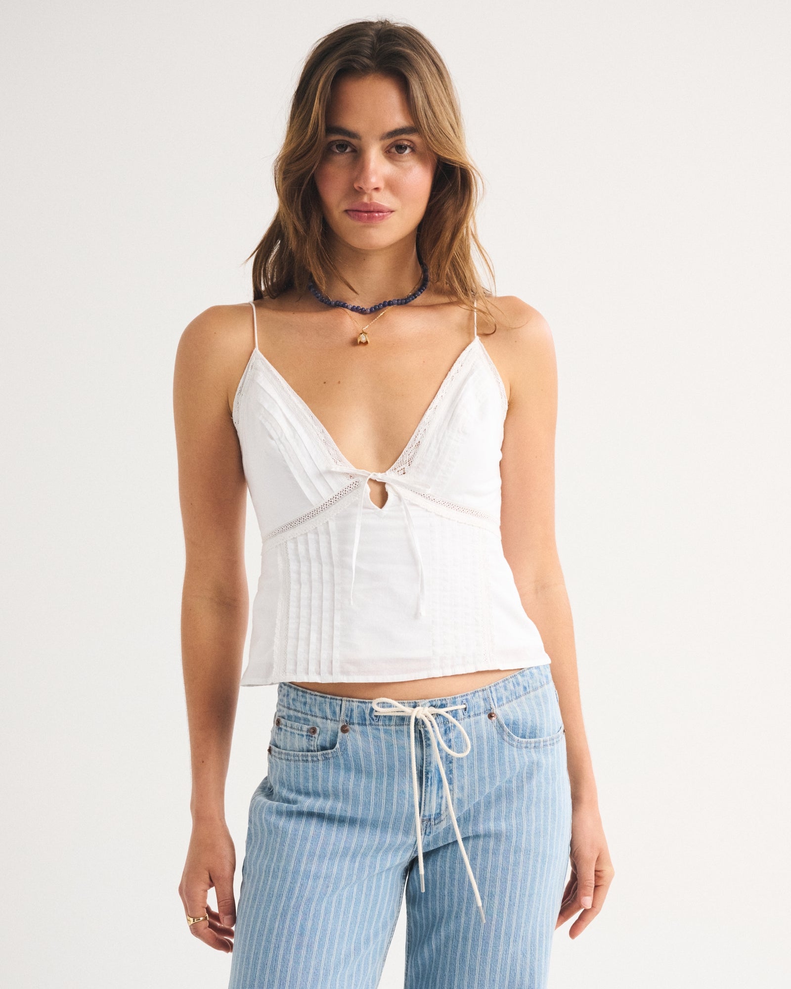 Abercrombie A&F Bella Tie-Front Cami