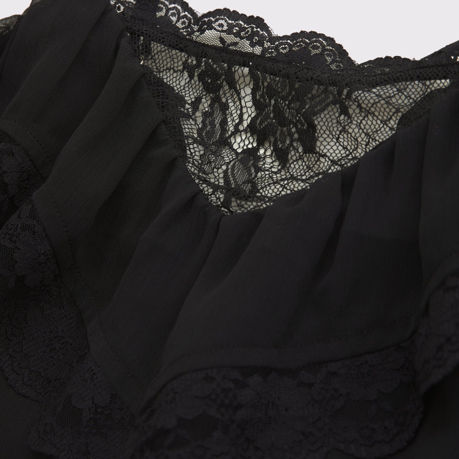 Abercrombie Sheer Lace Cami