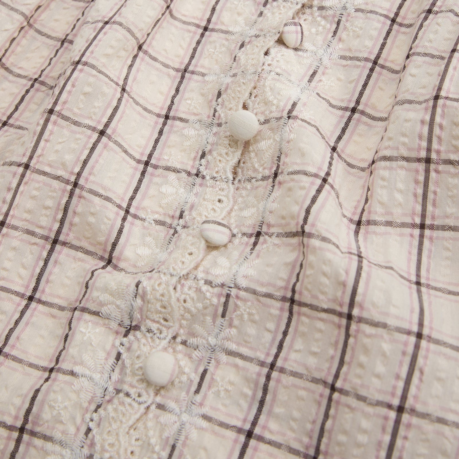Abercrombie Puff-Sleeve Pintuck Blouse