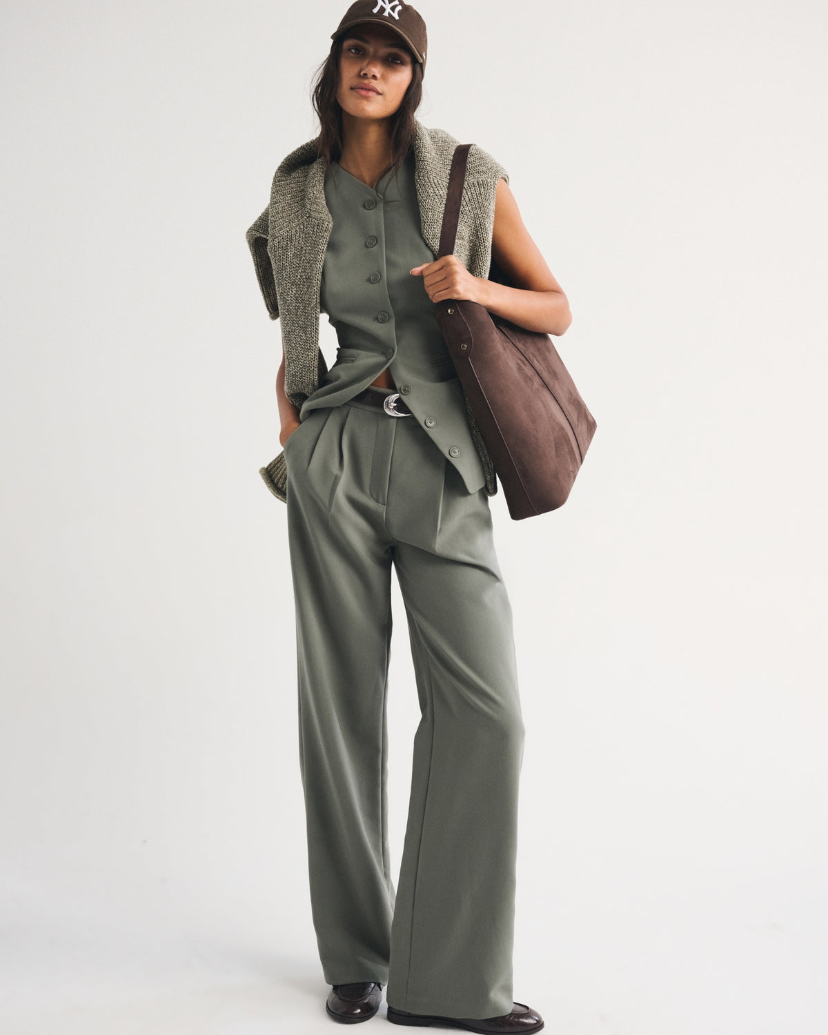 Abercrombie Tailored Button-Up Vest