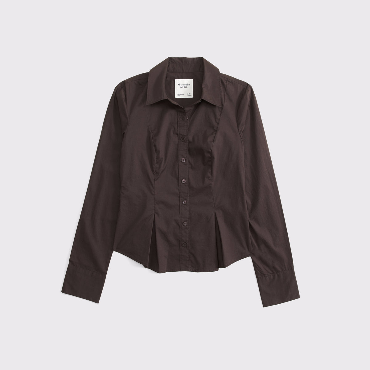 Abercrombie Cinched Poplin Shirt