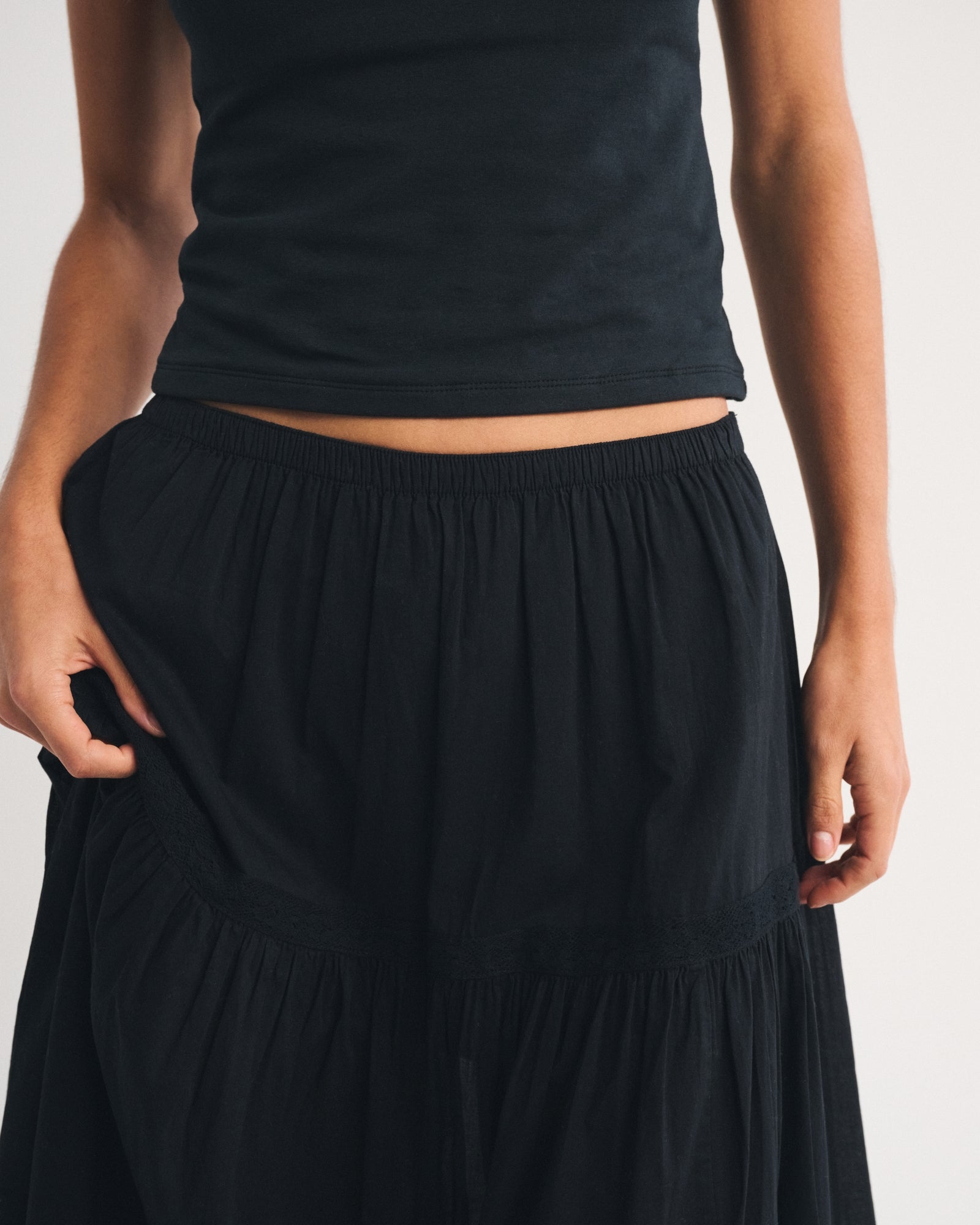 Abercrombie Boho Maxi Skirt
