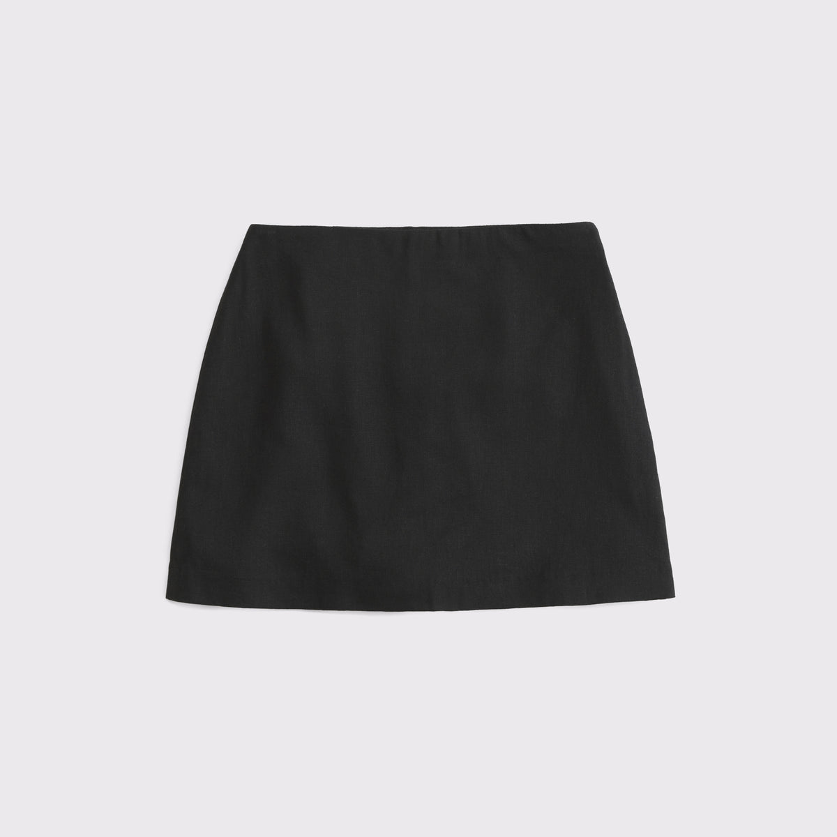 Abercrombie The A&F Scarlett Curve Love Linen-Blend Mini Skort