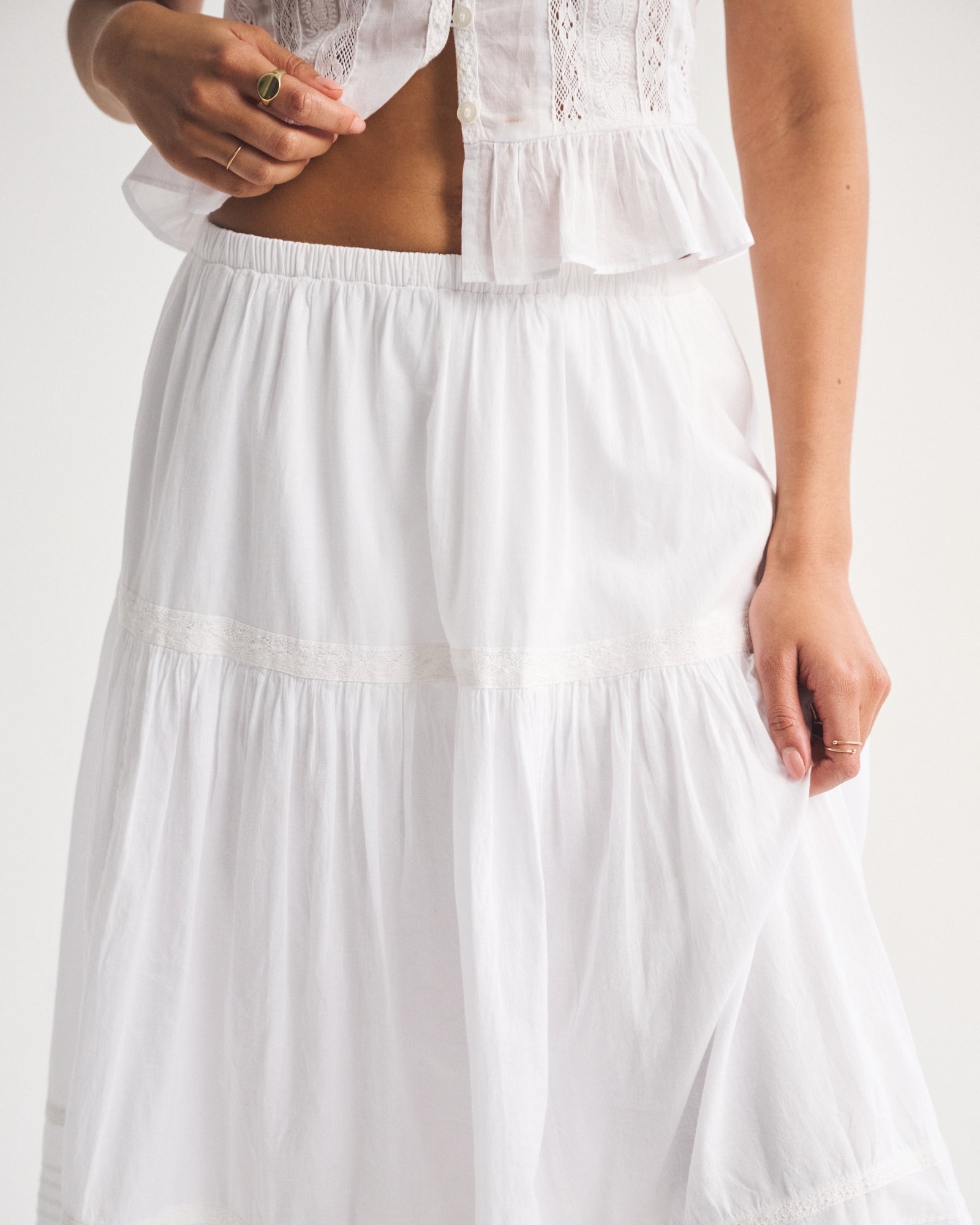 Abercrombie Boho Maxi Skirt