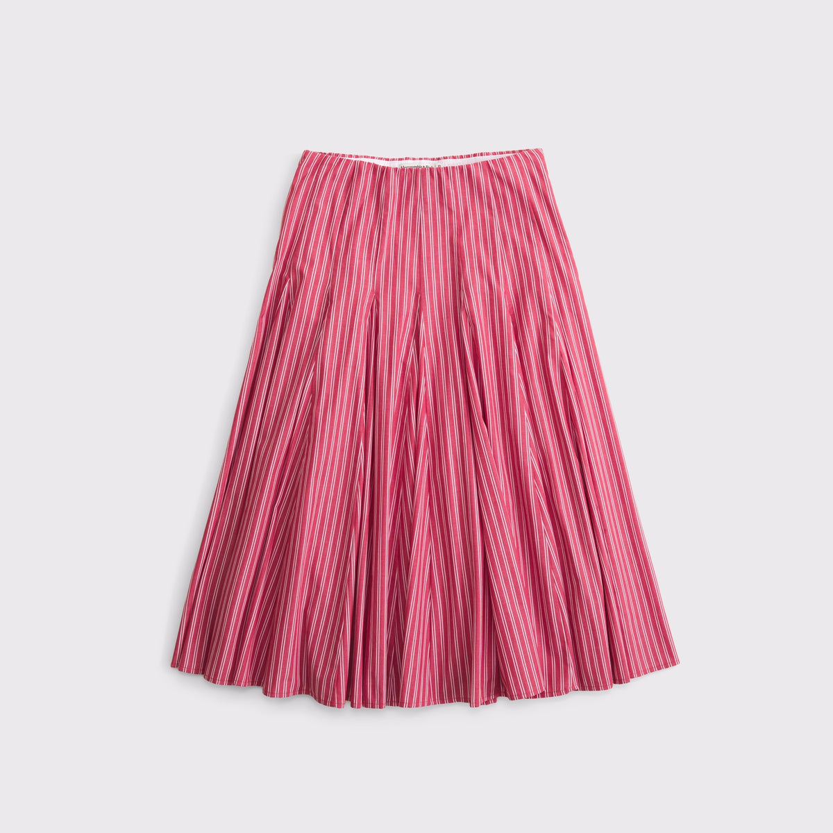 Abercrombie High Rise Godet Midi Skirt