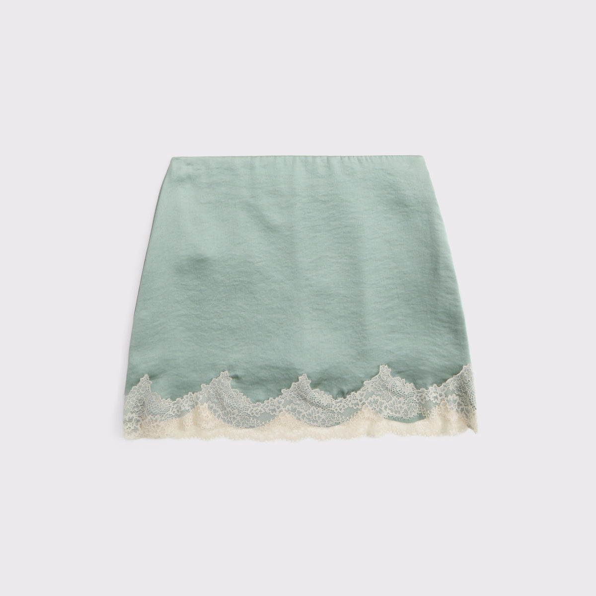 Abercrombie Lace Hem Mini Skort