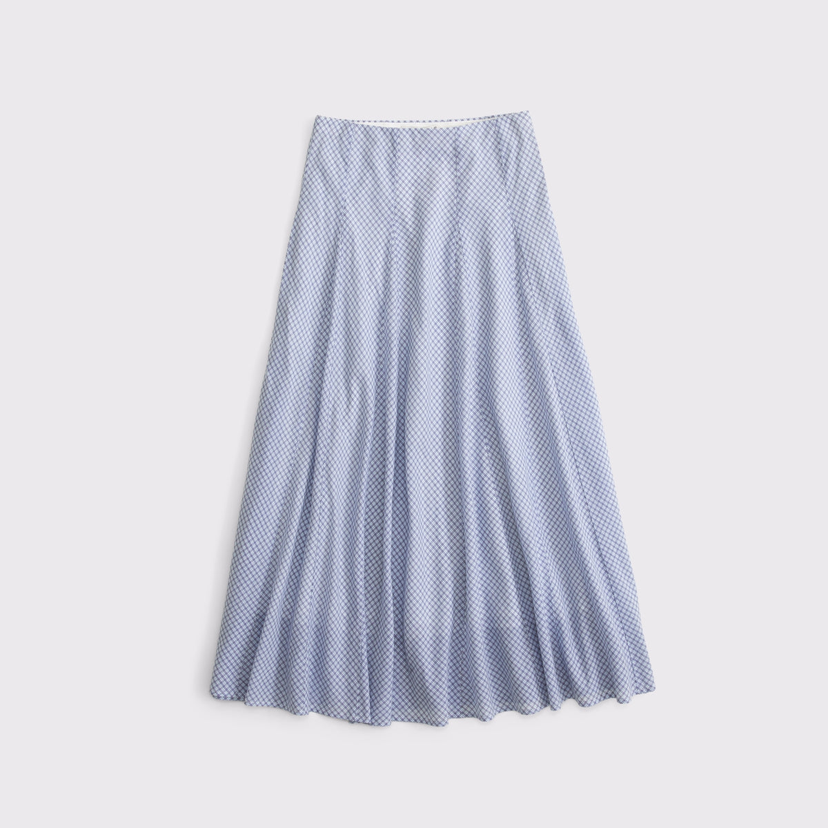 Abercrombie 100% Cotton High Rise Maxi Skirt