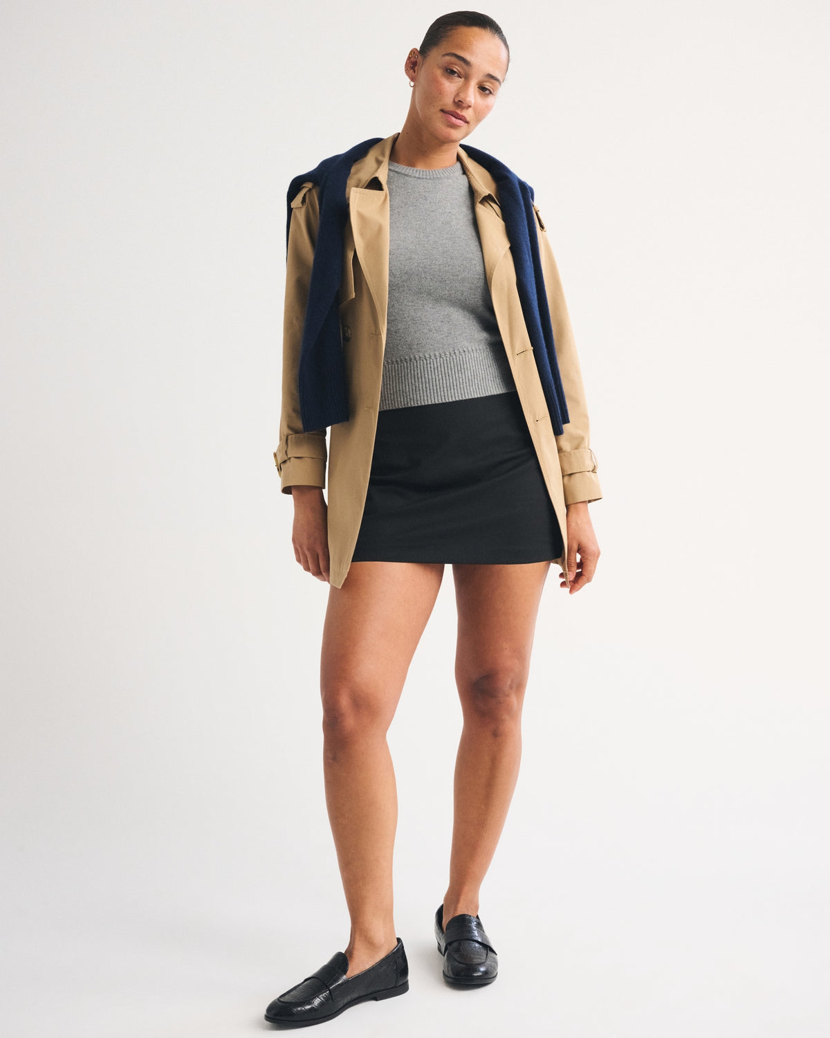 Abercrombie The A&F Scarlett Curve Love Forme Mini Skort