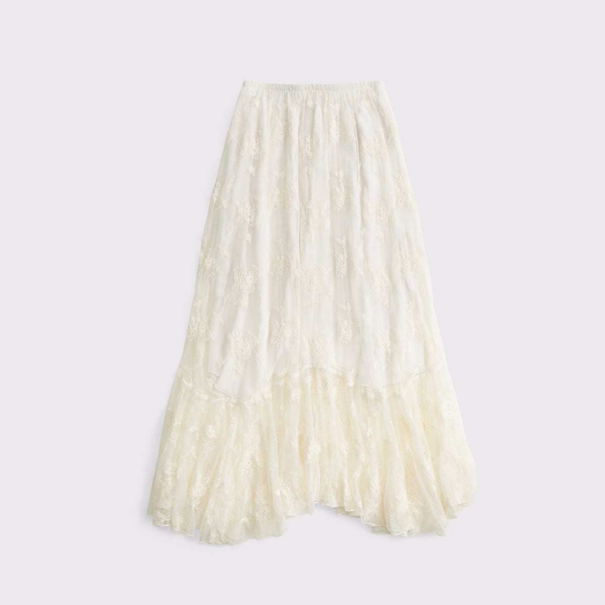 Abercrombie Embroidered Maxi Skirt