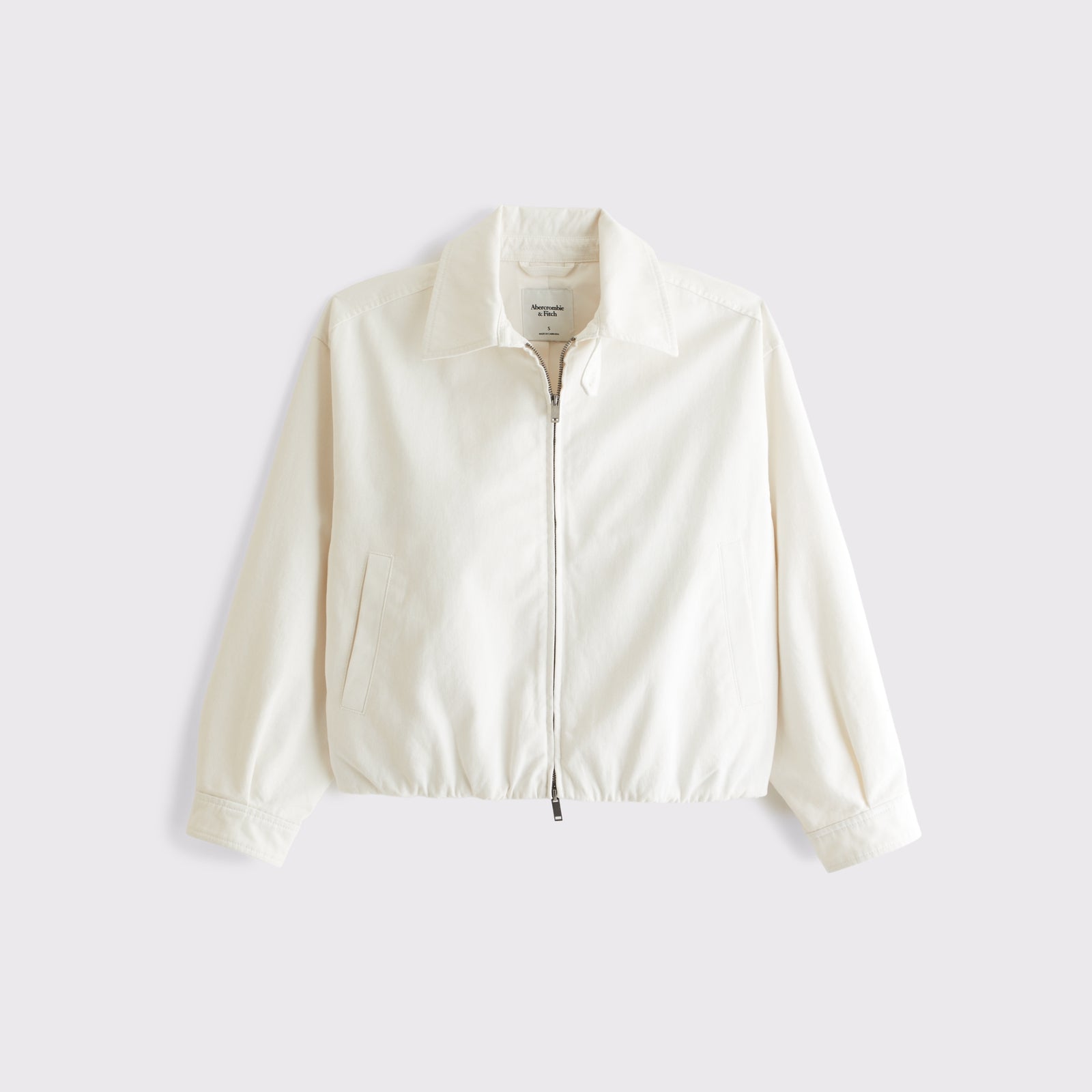 Abercrombie 100% Cotton Twill Collared Jacket