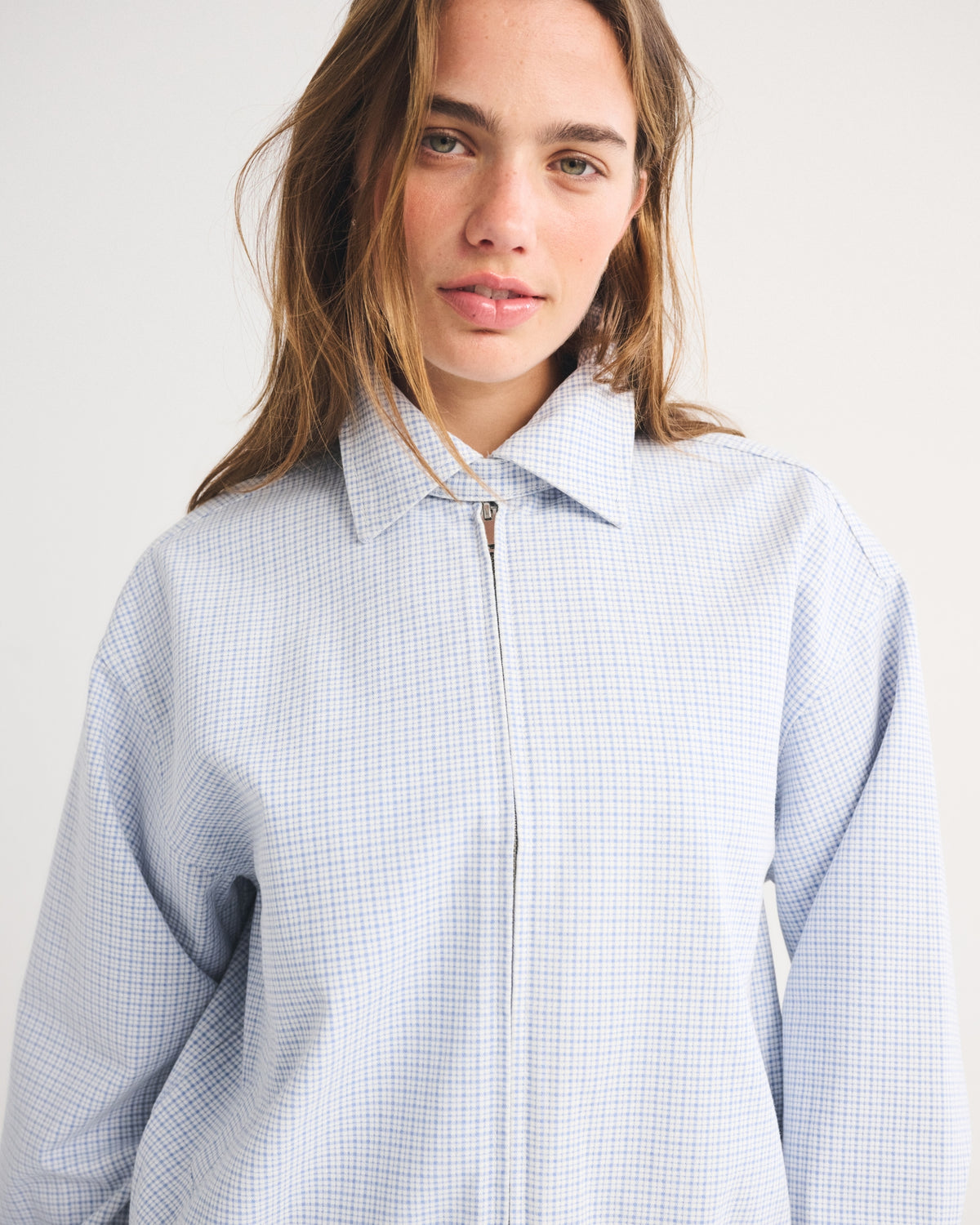 Abercrombie 100% Cotton Twill Collared Jacket