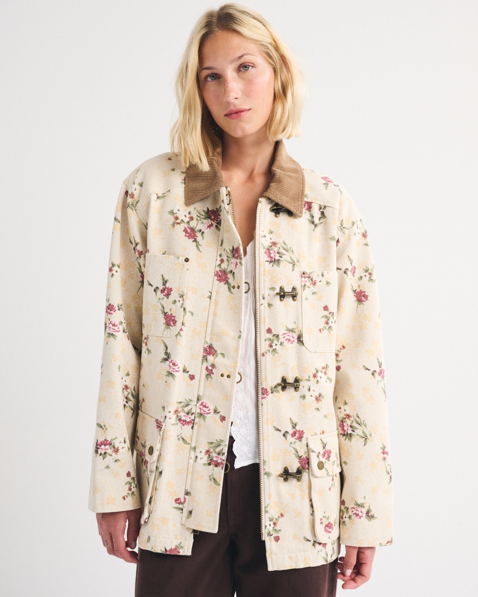Abercrombie Mid-Length Barn Jacket