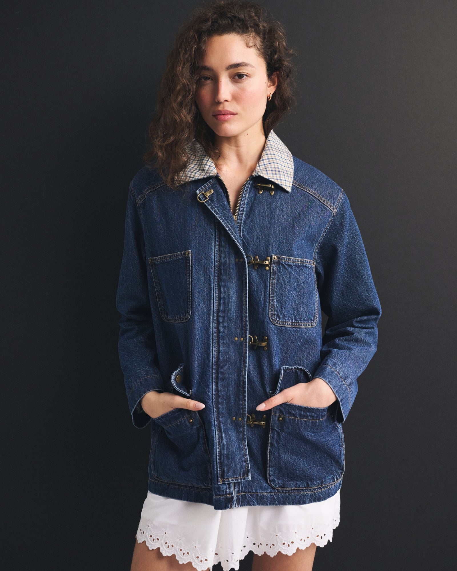 Abercrombie Mid-Length Barn Jacket