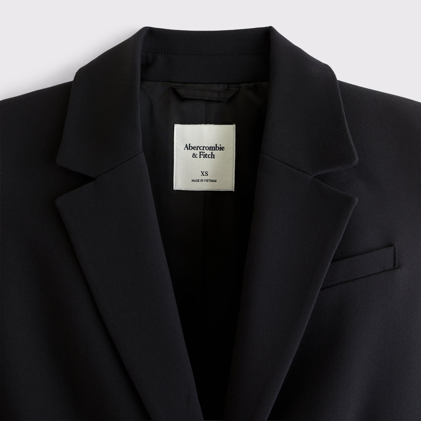Abercrombie Nipped-Waist Suiting Blazer