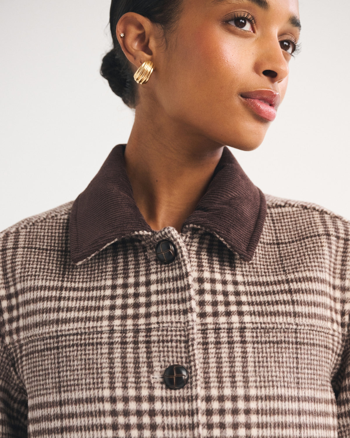 Abercrombie Wool-Blend Barn Jacket