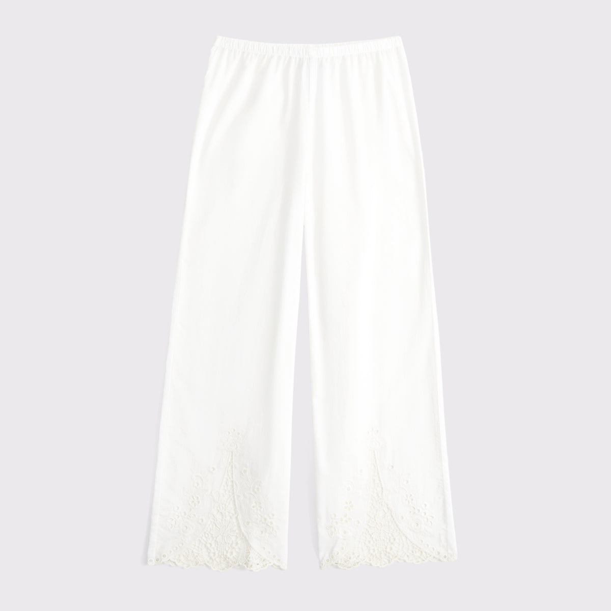 Abercrombie Embroidered Cutwork Sleep Pant
