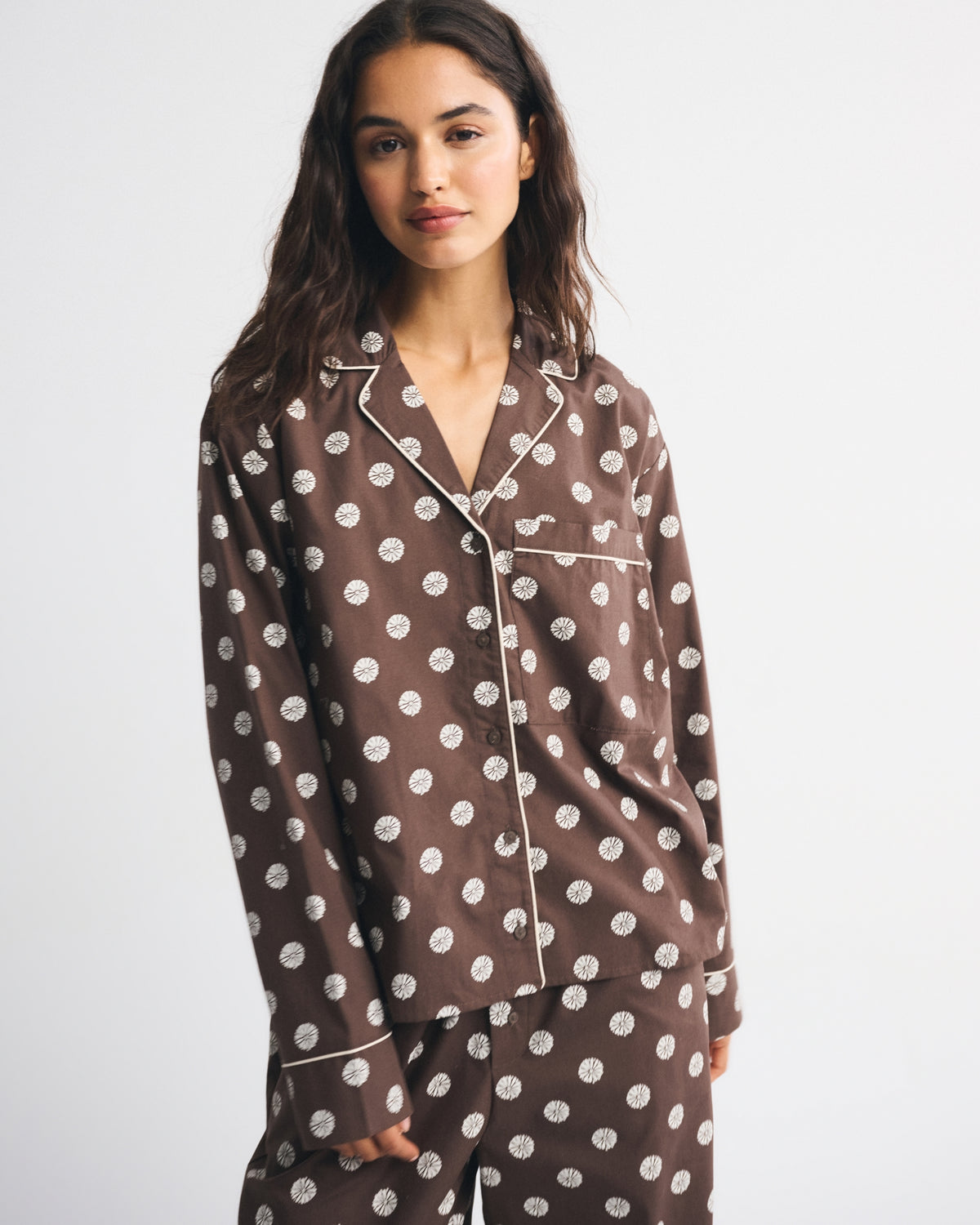 Abercrombie Cotton-Blend Sleep Shirt