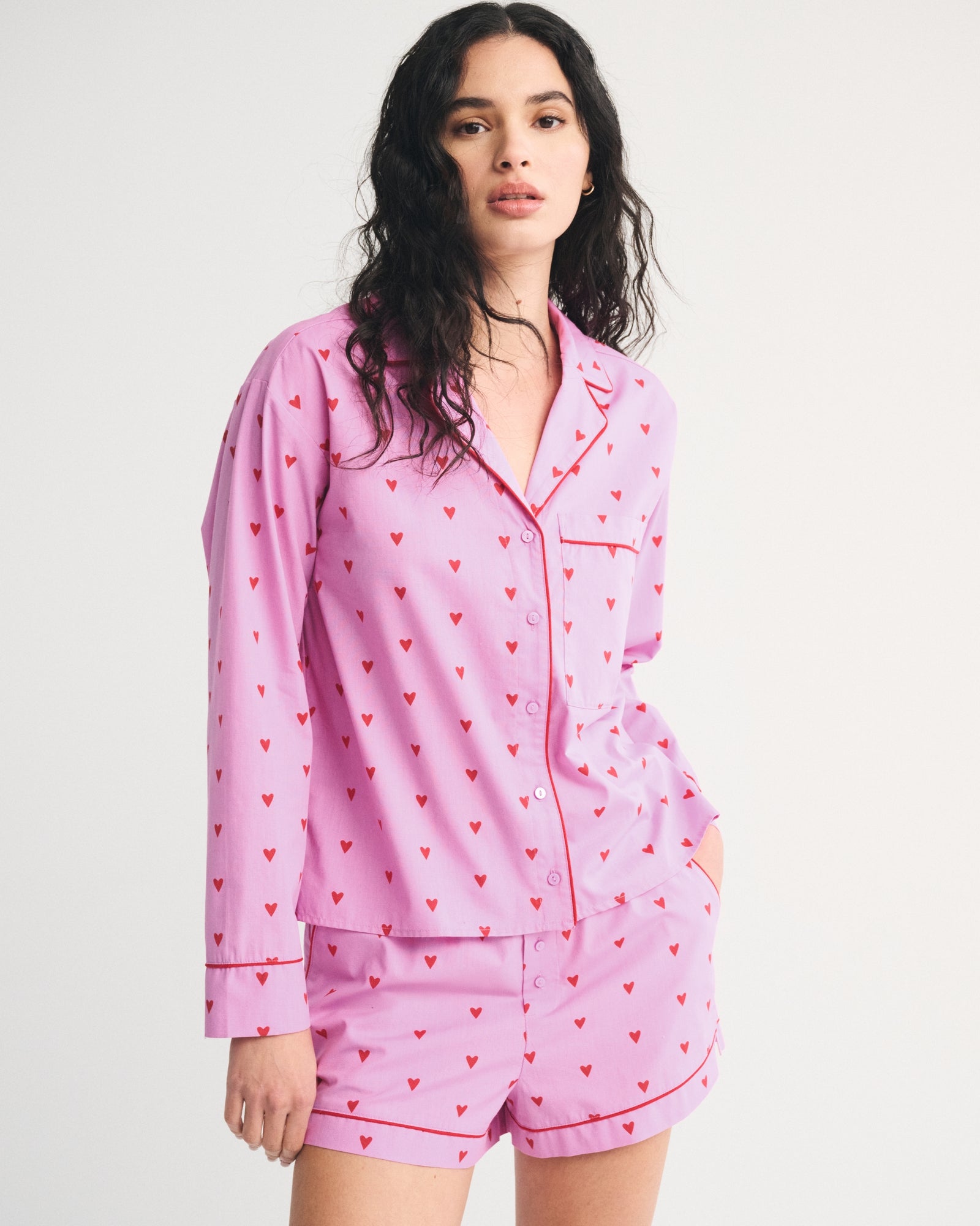 Abercrombie Cotton-Blend Sleep Shirt